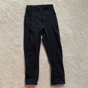 Black Lululemon leggings